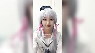 激カワコスプレ女子自撮り大胆オナニー★zipファイル jav jvip (7)