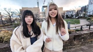 公園で踊っていた可愛い2人組に声をかけ鏡張りのスタジオで踊ってもらい反射でスカートの中身を写撃 jav jvip