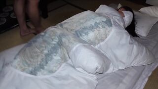 【す◎み※カン】永久保存！カル◯ンクラ◯ン下着が似合う美乳美脚の人気インフルエンサー女子大生の流出！サークル合宿生ハメ3P① jav jvip