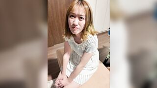 新紙パンツで羞恥マッサージを受ける現役色白美人美容師さん jav jvip