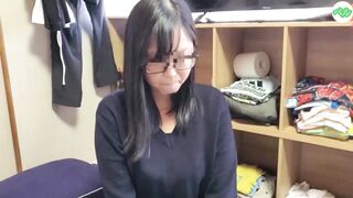 真面目な眼鏡女子。ヤッてヤッてやりまくり・・快楽に堕ちていく。地味巨乳の性ペット記録作品 jav jvip (2)