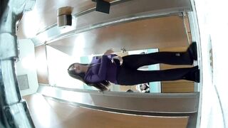 █マジックハン​​ド☛購入█ブティックトイレ撮影「無敵の視点」サスペンダー、黒シルク、立ち小便12V ipcam (2)