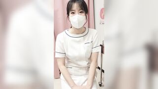 【女医の診察※特別編※】ナマ実演看護助手・竹内葵指示オナニーでイク jav jvip
