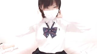 【無修正】SSS級ショートカット美☆丸見えでオナニーしちゃう(⋈◍＞◡＜◍)。✧♡（レビュー特典あり） jav jvip (1)