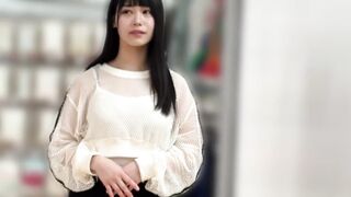 〔非コンプラ動画(81)〕アパレルスタッフ痴カン（黒髪ロング、美白ミニスカ） jav jvip