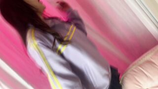 制服リフレ見学店　スタイル極上のくびれ巨乳がオマンコくぱぁして指ズボオナ見せつける jav jvip