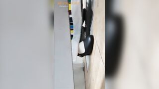 Tender Pussies in the Dance Classroom Toilet of University ipcam (1)