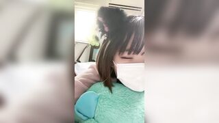 通話中に隠れてオナニーしちゃう女の子 jav jvip (4)