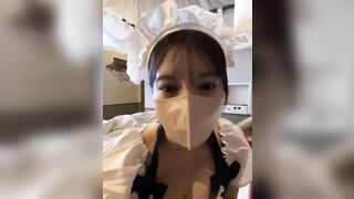 【期間限定特典あり】巨乳お姉さんとのコスプレビデオ通話 jav jvip (1)