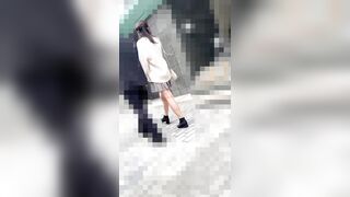 【撮影バレ→見せつけ#9】真横に彼氏が居てもお構いなし？！パンツ見せつけ→お触りサービスまでさせてくれた神お姉さん♡♡ jav jvip