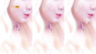 시연p_25.10.20 금발 댄스 리액션