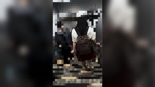 [窃触私服K]超美形メスガキが底辺オジ達に囲まれて完堕。電車内でｱﾍってｵﾎってる黒歴史的映像 jav jvip