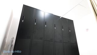 【某航空会社の社員流出⑨】髪をその場でセットする日。セクシーなレースTで勤務するなんてエロすぎませんか ipcam