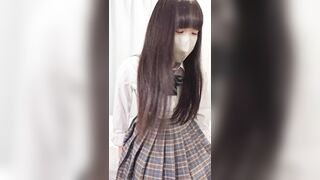 超絶薄色ピンク乳輪美乳を持つJKの初めての心電図検査。触診という名のお触り行為 jav jvip