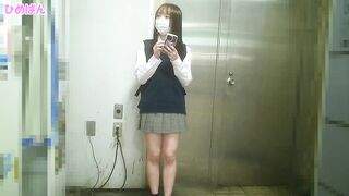 可愛いらしいJ◯が必死の抵抗も虚しく電車で潮吹きｗトイレに連れ込み拒否られるも強引に生中出しｗ jav jvip