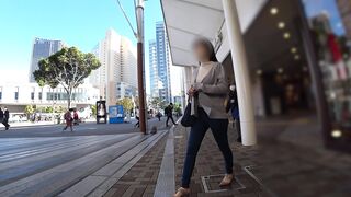 揺れる爆乳とはみ出る乳首がエロすぎぃ！役立たずブラがでっかいおっぱいを一生懸命支えてます jav jvip