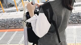 素人プレイ日記１３７TRAIN目★逃げるように電車を降りていく女子の生態 jav jvip