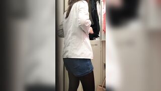 販売員着替え２, 《個撮隠撮》コスプレカフェのパンチラ面接記録…196, 【素人・個人撮影】下着NGの個人撮影会で隠撮　りんちゃん《着替え》 jav jvip ipcam (2)