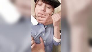 【流出】C県C市カフェレストラン／ハーフ美少女をハメまくって非情の大量口内射精 jav jvip (2)