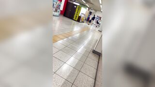 JK盗撮日記146　文化祭スタイルで登場！！白Tにミニスカの激カワ美脚モデルJKを電車内とトイレ内で盗撮【※完全主観19分超撮影 jav jvip ipcam