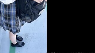 学校帰りの地味なメガネっ娘◯Kの純白おパンツ買取。諭吉パワーでどこまでできる jav jvip