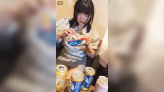 ［複数ハメ］黒髪清楚OLを連続中出し！製薬会社の美乳OLが完全陥落でイキまくる！① jav jvip (2)