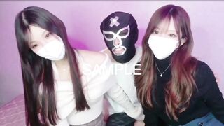 【1日限定】NoMask細身スレンダー美人の3Pハメ撮りLive（総時間1時間12分） jav jvip (2)