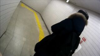 初登場!大人しそうな黒髪ニーソの美少女をロックオン!粘着パンチラ盗○～めくり13連発♪ jav jvip ipcam