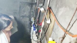 My cousin while bathing ipcam