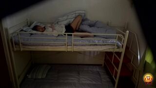 覗撮 とある女子寮の秘密オナニー3 先輩の喘ぐ声…狭い空間でクリ広げられる少女達の隠密性事情 パート1 jav jvip ipcam 3