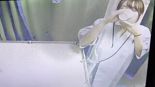 【学校検診】校内No.1おっぱい！推定Fカップ美巨乳を4K画質で画面いっぱいに…！【着替えアリ】 jav jvip ipcam