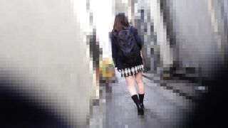 【電車痴漢 #7】《Fカップ巨乳女子●生》 綺麗な形のロケットおっぱいを震わせ上目遣いで哀願するピチピチ J● jav jvip 1