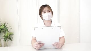 ノーブラ美人妻ナース♡ローアングルから見る美乳と食い込みTバックがエロすぎる jav jvip