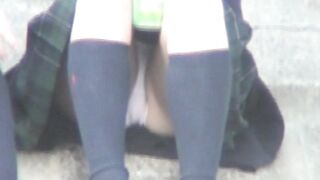 J○ 2 人組 純白パンチラ voyeur jp