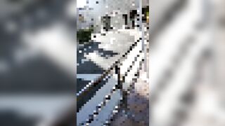 [乗車記録80]見た目とのギャップがすごい...パンティに収まりきらない剛毛女学生 jav jvip