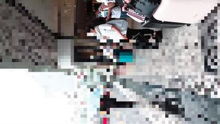 バス待ちアイドルフェイスの二人組 声掛け voyeur jp (1)