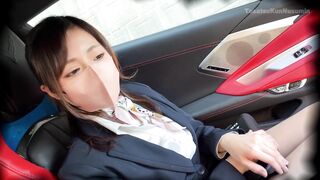 可愛すぎる高級車販売の営業お姉さん② 95㎝Gカップとデカ尻クビレ爆ムチエロBODY voyeur jp