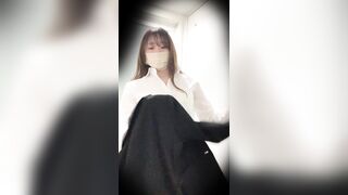 パイパン美人OL生着替え撮影で美乳とおまんこが丸見え【スレンダー素人】 voyeur jp