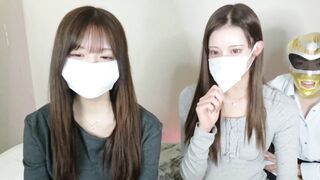 12 15配信・モデル級美女ふたりとの贅沢3P中出し＆顔射 jav jvip 3