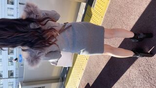 アイドル級!いやアイドル以上のかわいさ!!!なのに丸見え[4K動画][顔出し][ドアップあり] voyeur jp