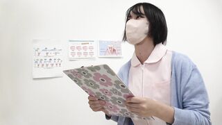 新人歯科助手♡施術中に無防備な開脚で純白パンツ丸見え♡ voyeur jp