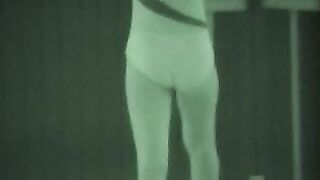 AIで動画の鮮明化、大型化をしてみました　レオタード　その21　体操 voyeur jp (1)