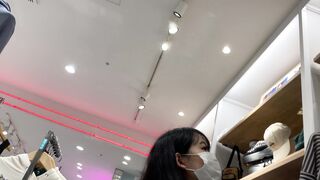 買い物中帰宅中。追いかけてローアン撮影 voyeur jp