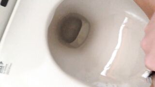 盗撮洋式トイレの風景 022【放尿】【放屁】 voyeur jp