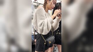 脚フェチ604 超絶S 級美人人妻のエロ過ぎる対面接近ロングブーツ黒スト美脚 part2 voyeur jp 4