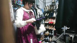 爆乳娘の…　　豊満ボディとたぎる目力　　僕のお店の試着室391 voyeur jp