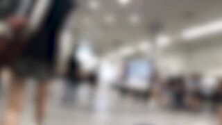 痴かん狂信者  #44【★4】超ミニスカのモデル体型少女、生尻揉ませてくれるが生マンは断固拒否 voyeur jp