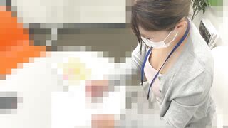 【胸ちらパンチラ】2名分人妻美人事務さんと買出しラッキー胸チラ巨乳の派遣事務員さん voyeur jp