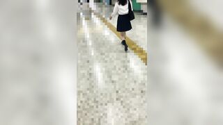 痴かん記録日記 vol.84【1人目：白パンティ女子校生】 voyeur jp