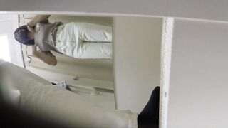 【アヒルの1000円均一】 試着室 盗撮風  157着目 voyeur jp